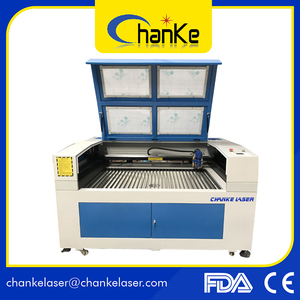 CK1390 with180w metal /nonmetal laser cutting machine 