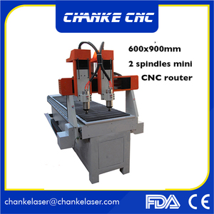 CK6090 Small CNC Router for alumnium copper brass stone engraving and cutting