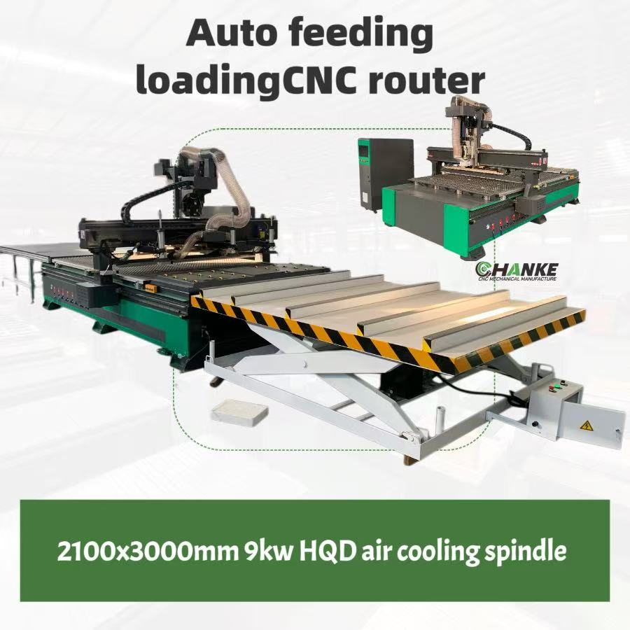 CK2030 ATC6 tools liner wood cnc  router