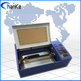 CK400/2030/3040 Rubber stamp laser Engraving &Cutting Machine CO2