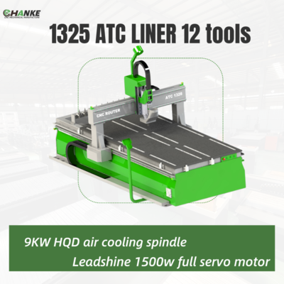 CK1325 Water Cooling Spindle Wood Engraving and Cutting Machine 