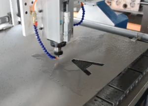 cnc router cutting stainless steel